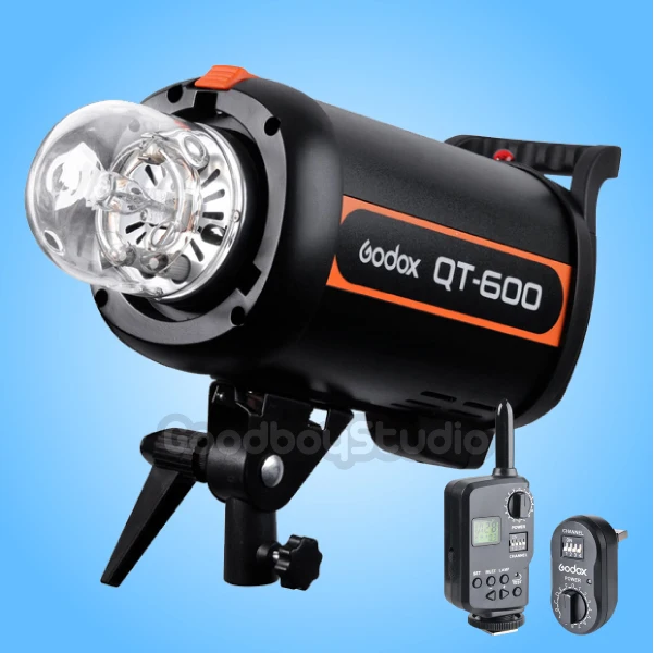 

Godox QT-600 600W Hi Flash Duration 1/5000s Studio Strobe Head + FT-16 220V 230V