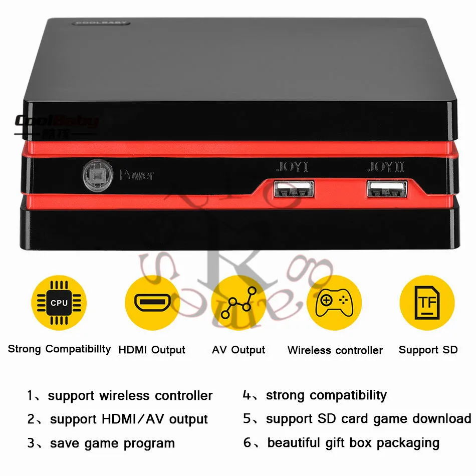 

Retro Mini Classic Console Wireless Controller - with 600 games HDMI + AV interface supports various TVs