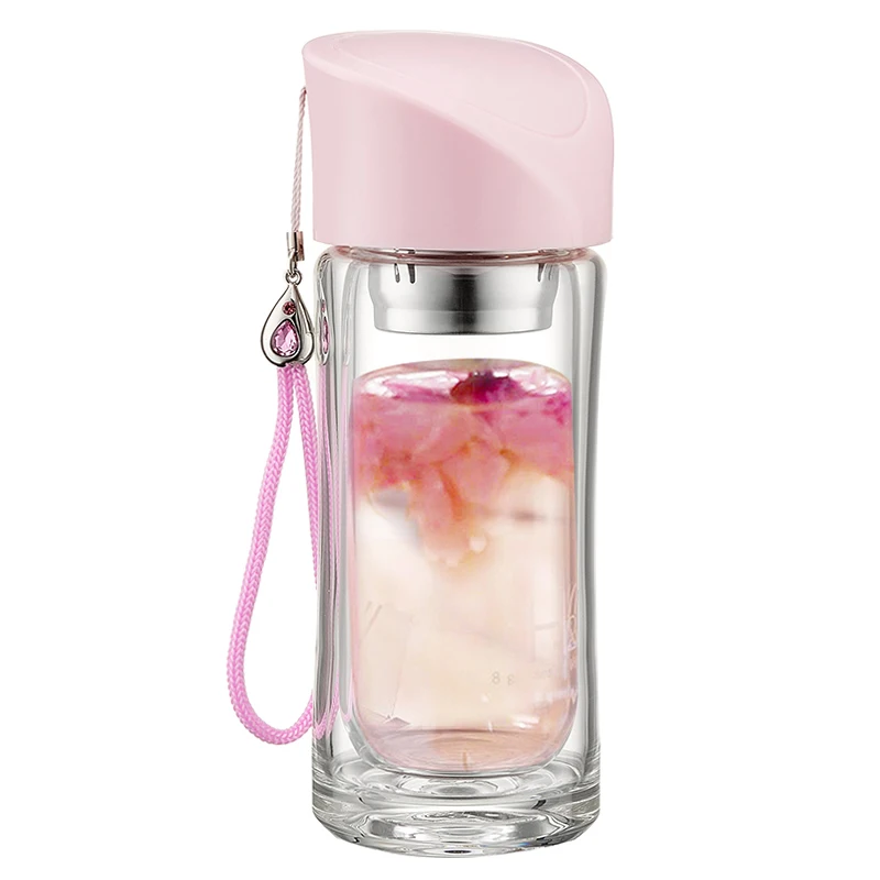 

Glass multicoloCupPortable Ms. Students use moreGlassTeaCupCreativetrendSimpleHightemperature resistance High temperature resist