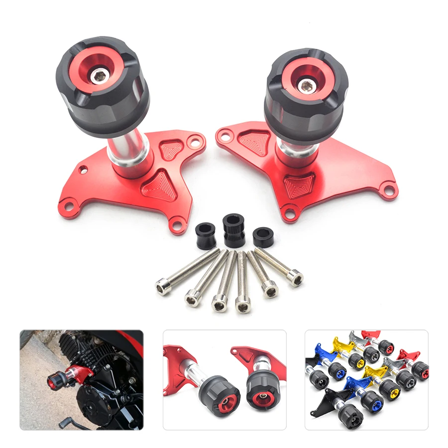 

Hot High Quality Motorcycle Crash Protector CNC Engine Cover Frame Sliders For Honda MSX125 MSX125SF 2013 - 2016 MSX 125 125SF