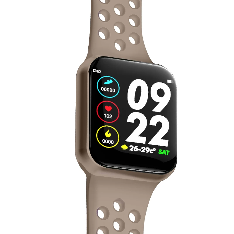 Дешево Новейший F8 Bluetooth Смарт часы монитор сердечного ритма Смарт браслет экран шаги расстояние калории спортивные наручные часы