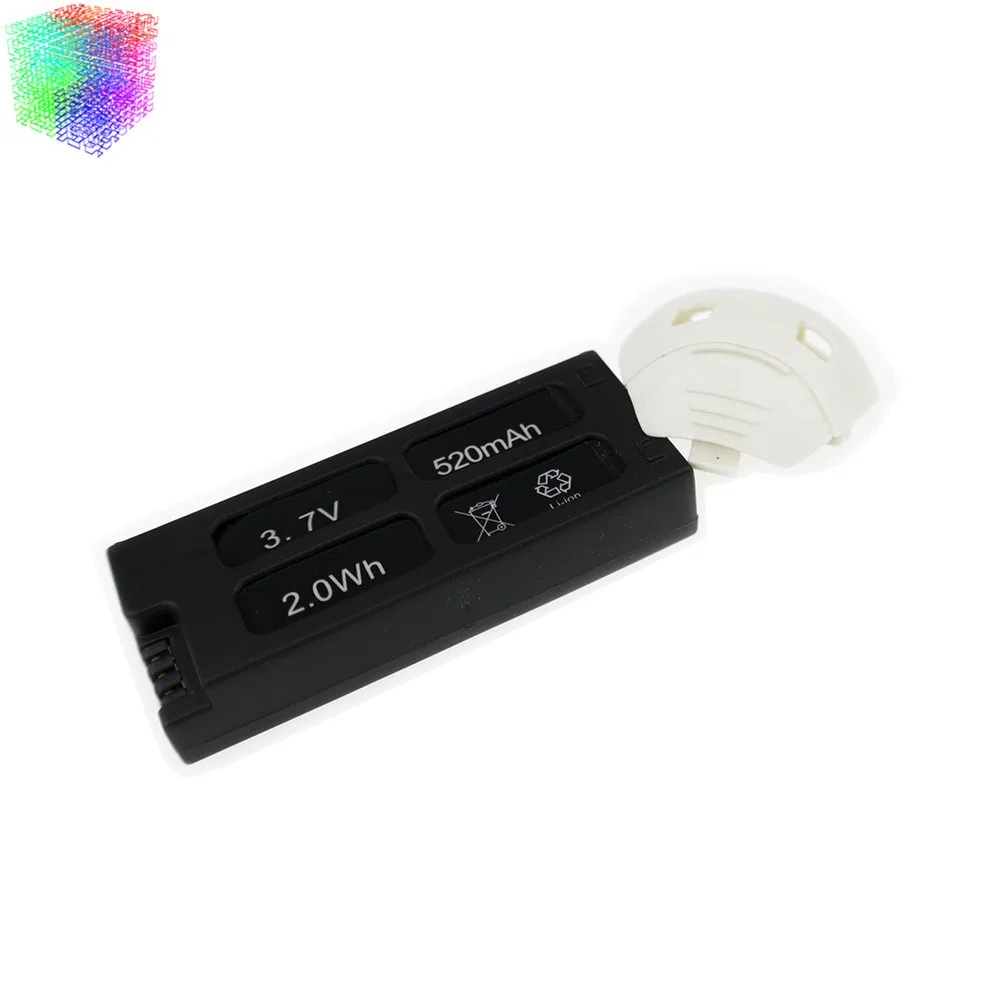 hubsan h107d 3.7v 520mah lipo battery (6)