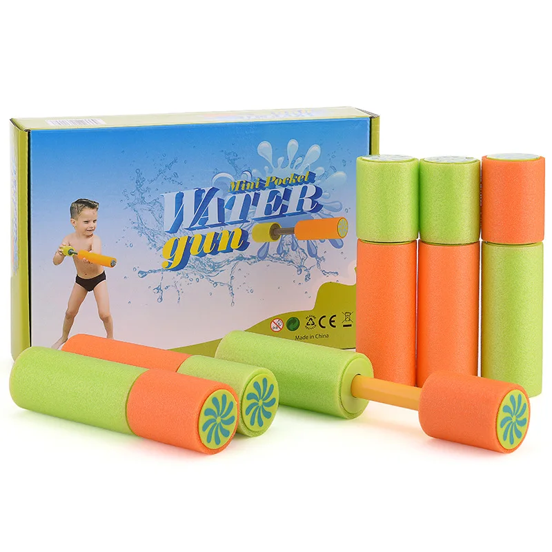 

Hot selling summer beach water toys foam EVA material pump type water cannon water gun