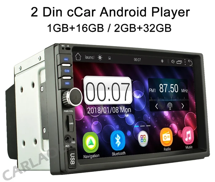 2G ram 2 din автомагнитола 2Din Android Автомагнитола мультимедийный плеер Авто Аудио для Nissan hyundai Kia toyata lada Chevrolet Ford BYD