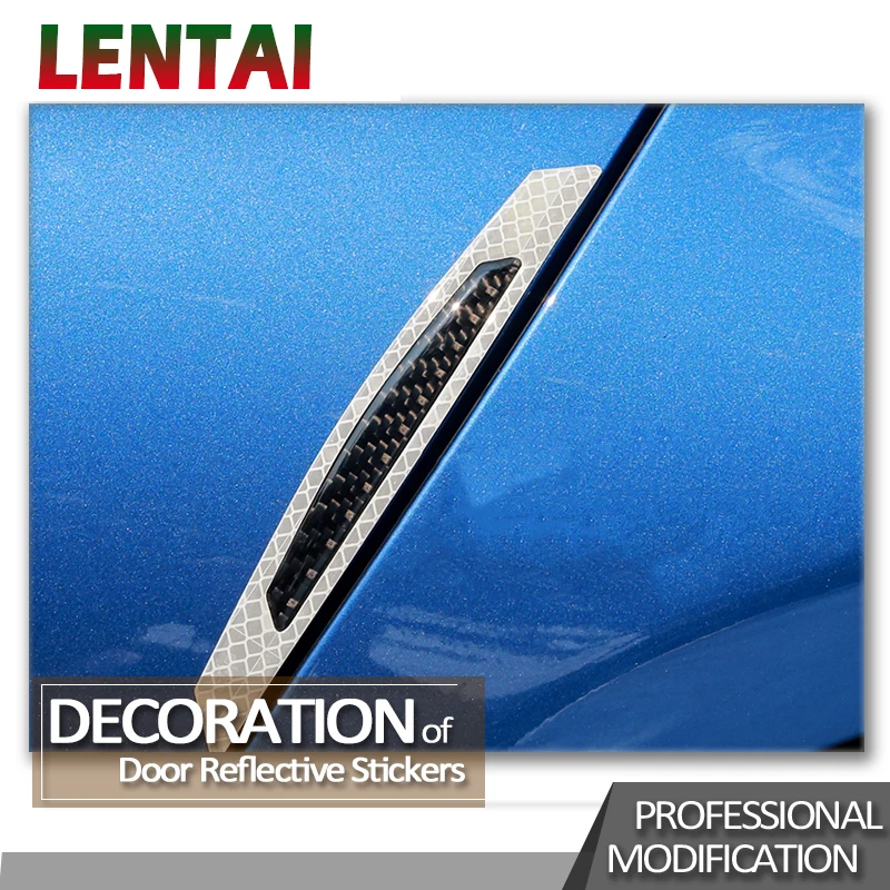 LENTAI 1 набор авто дверь колеса бровей 3D наклейки для VW Polo Passat B6 B5 B7 B8 Golf 4 7 5 6 Mk4 Touran T5