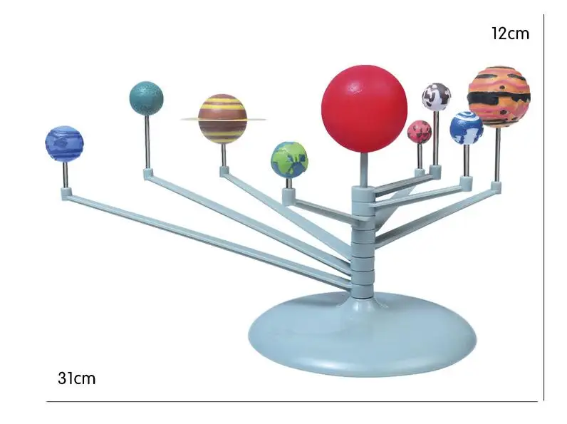 Горячая Сделай Сам солнечная система девять планет модель «планетарий» комплект научная Астрономия проект раннее образование для детей