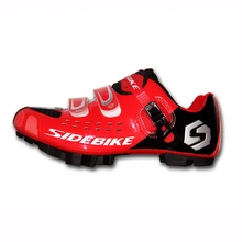 Велосипедная обувь MTB для мужчин гонки SIDEBIKE профессиональные обувь для велоспорта замок горный велосипед кроссовки дышащая Экипировка 001