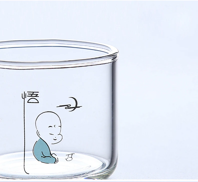 TANGPIN термостойкие монах стекло чашка для чая прозрачных чайная чашка стекла кофе кунг-фу чашка 100 мл