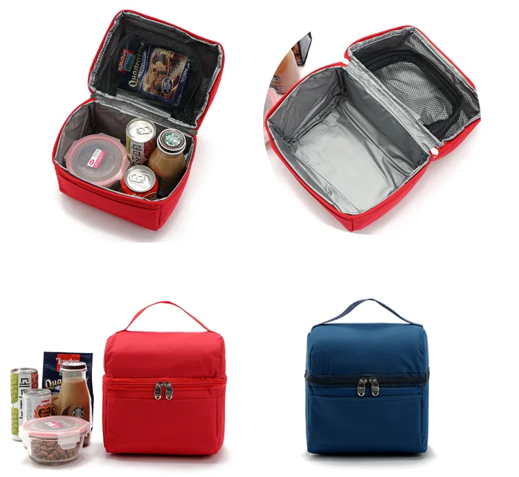 simples moda oxford almoço sacolas Shipping : Free Shipping