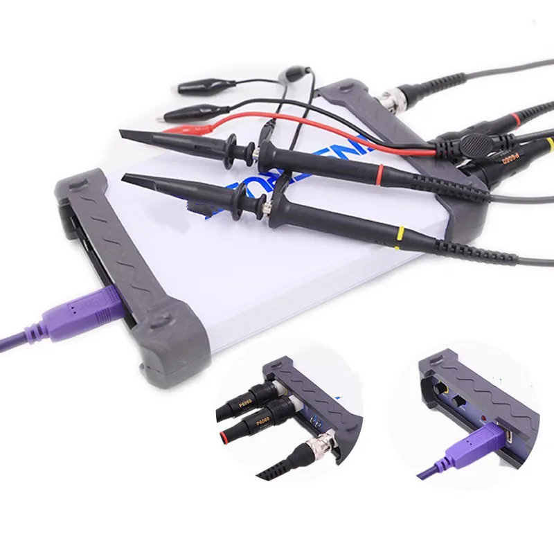 Logic Analyzer 2ch 20mhz Bandwidth 48msa/s 8bit Adc Fft Analyzer And