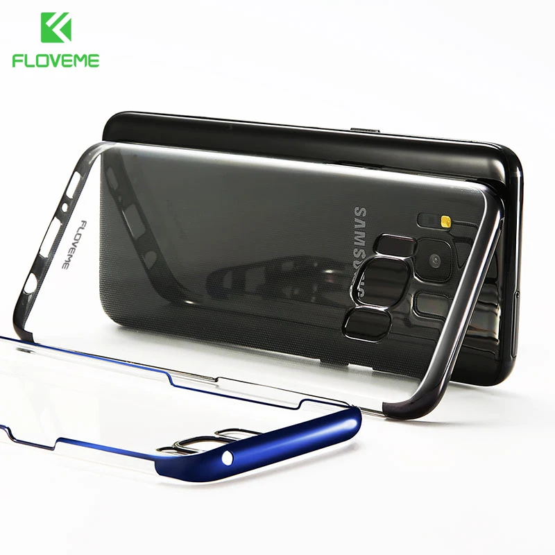 

FLOVEME Fashion Case For Samsung S8 Plus Case Light Luxury 3D Plating Mobile Phone Case Cover For Samsung Galaxy S8 Hard PC Capa