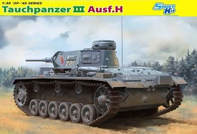 6775 1/35 Tauchpanzer Iii Ausf. H модель КИТ дракон