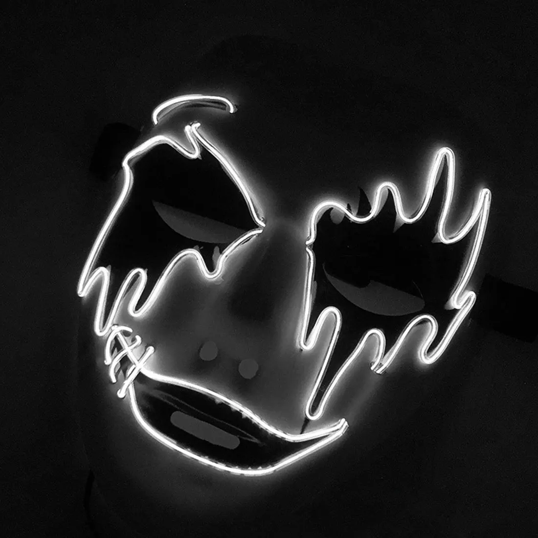 Mask 3 Type Led Light Up Masks The Purge Election Year Mask 3 Type Led Light Up Masks The Purge Election Year Great Festival Cosplay Costume Supplies Party Glow In Dar From Home