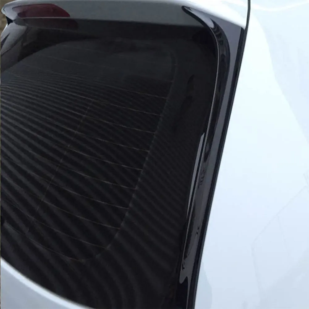 Frss hipping блеск ABS черный Задний боковой спойлер губа для Volkswagen Golf 7 MK7 2014 2017 не GTI