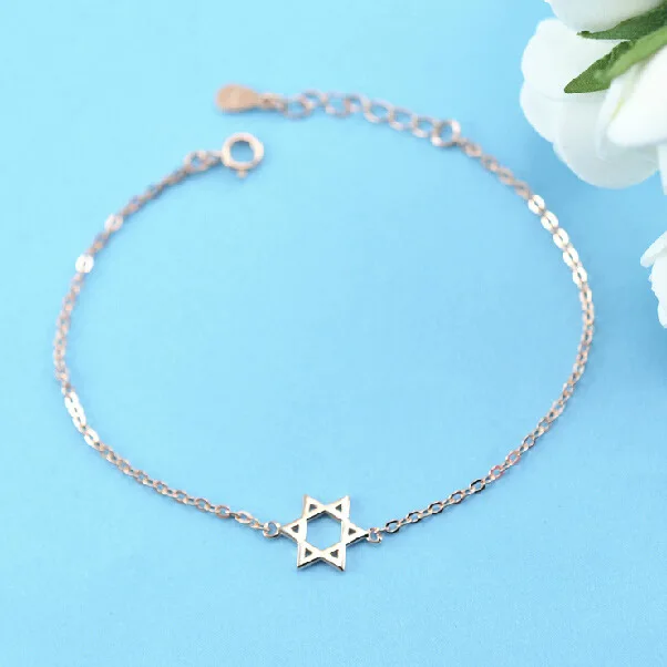 

New Arrivals 925 Sterling Silver David Star Bracelets Fashion Bracelet For Women