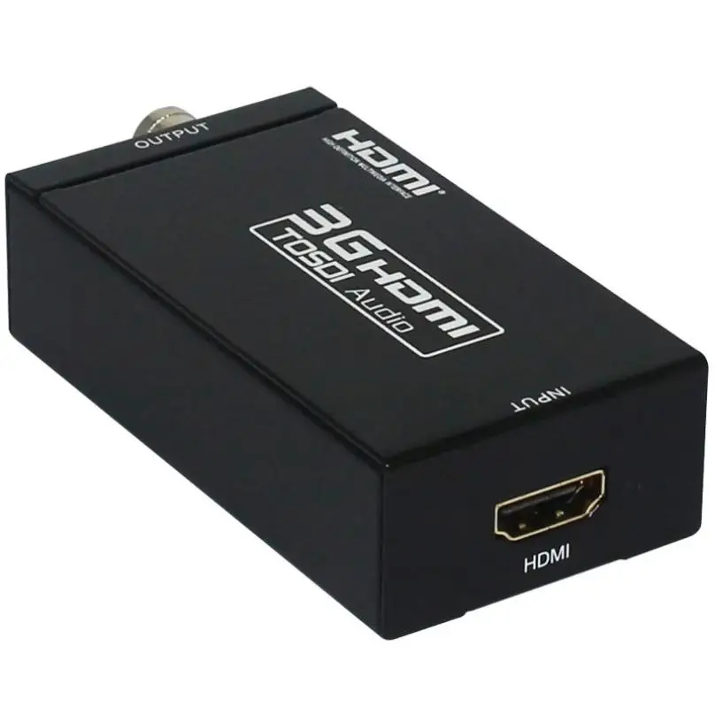 

CARPRIE 3G HDMI to SDI Converter Adapter BNC SDI/HD-SDI/3G-SDI 2.970 Gbit/s 17Dec28