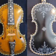 Роскошный необычный норвежский скрипка 4/4 скрипка(4*4) для профессионального концертного исполнения#11740