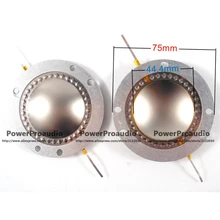 2шт 1,75 ''44,4 мм 44,5 мм Диафрагма 75 мм общий диаметр 8 динамик 8 Ом твитер Голосовая катушка