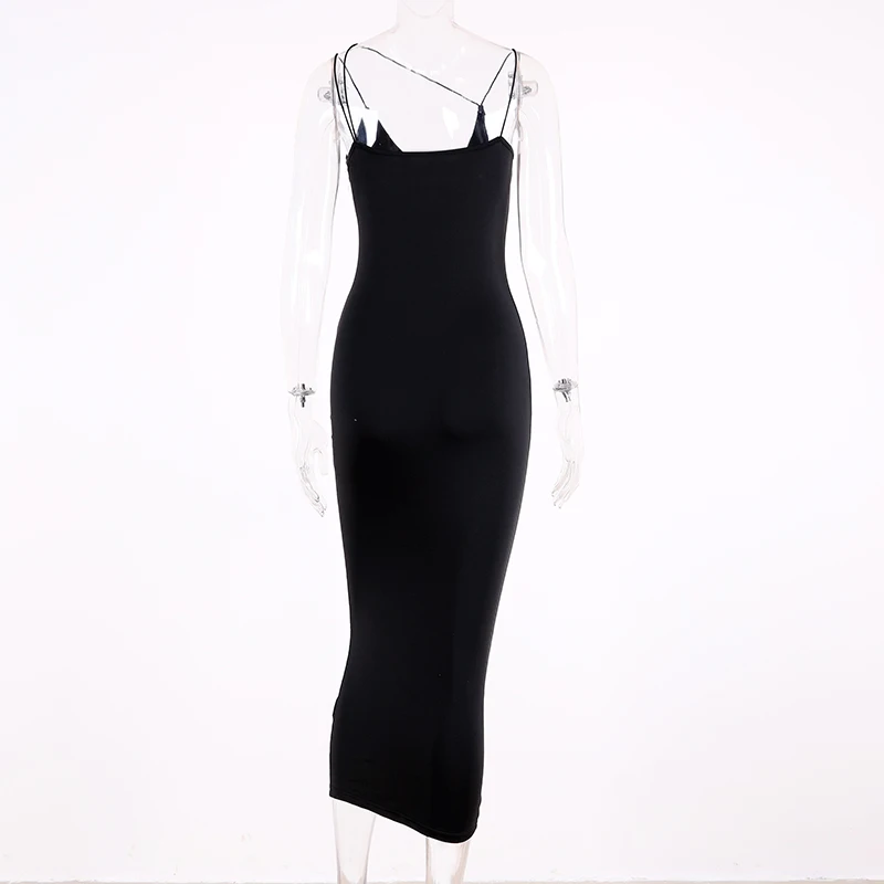 Hugcitar V-neck на бретельках лямкахнеон зеленое сексуальные летнее летний осень осеннее женское женские женщин облегающее обтягивающее клубное уличная одежда облегающее обтягивающее миди одежда