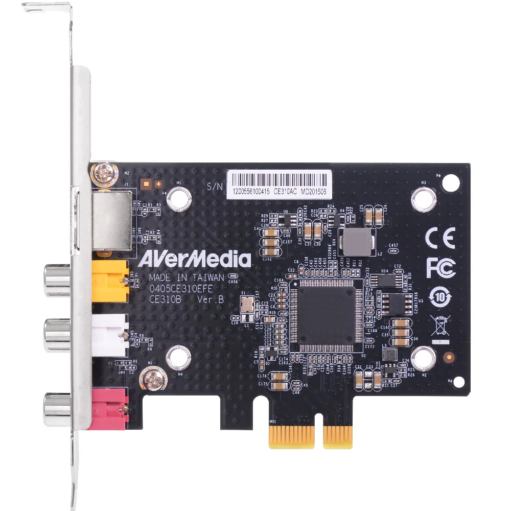 Карта захвата AVerMedia CE310B профессиональная sd карта PCIe с разъемом S видеозахватом AV