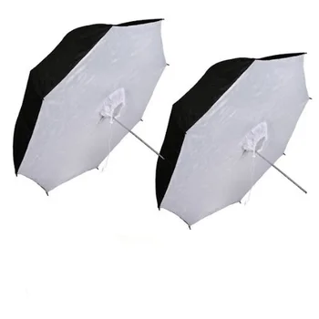

Photo Studio 43" Reflective Umbrella Softboxes Lighting Set of Two (2)