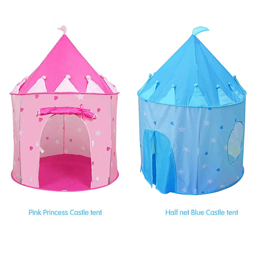 

Cute Portable Girls & Boys Play Tent Children Castle Cubby Indoor Playhouse New