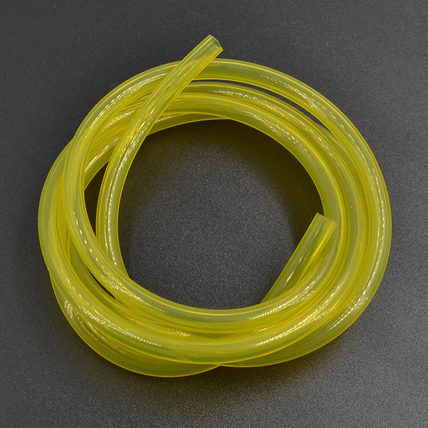 

1 Meter With Diameter Inner Dia 3.0mm*5.0mm Yellow Pipe Fuel Filter Line Oil Pipe Fuel Tank Spare Parts