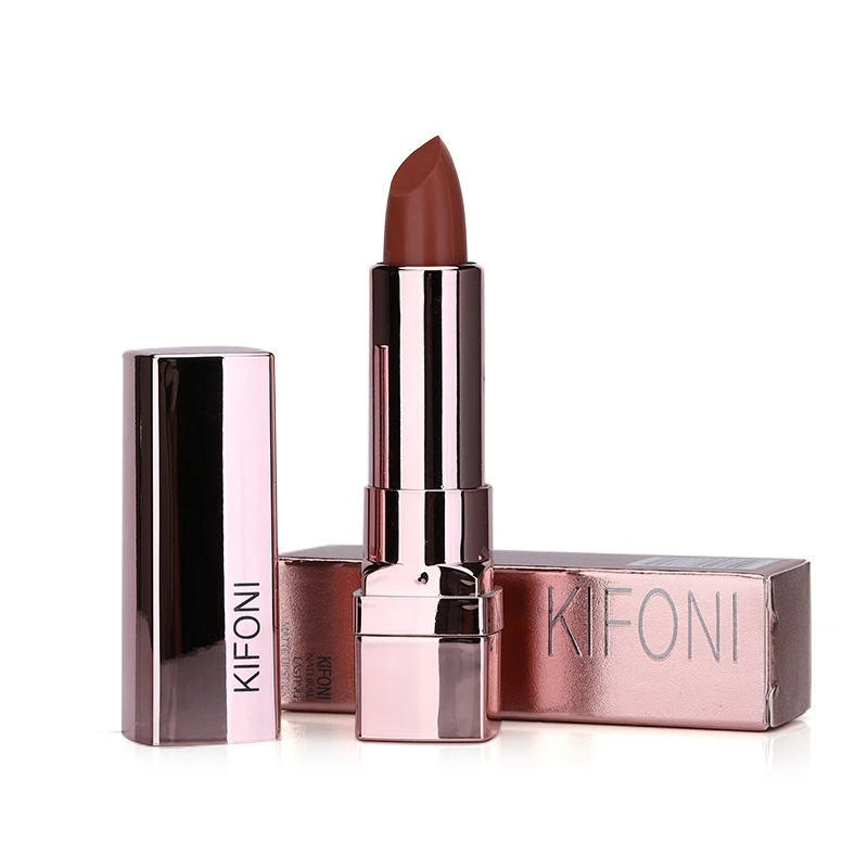 

1pc Matte Lipstick Red Color Lip Kit Long Lasting Moisturizing Lipstick Easy To Color Waterproof Matte Velvet Lipstick Maquiagem