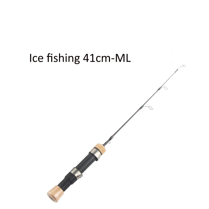 New Fishing Rod ML Power 41cm/50cm/56cm Portable Ice fishing Rods - Цвет: Белый