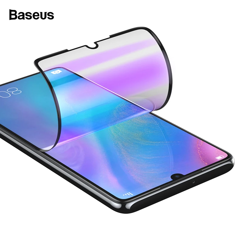 Baseus 2 шт Защита экрана для huawei P30 P20 Pro закаленное стекло Гидрогелевая пленка защитная пленка для переднего стекла для huawei P30Pro