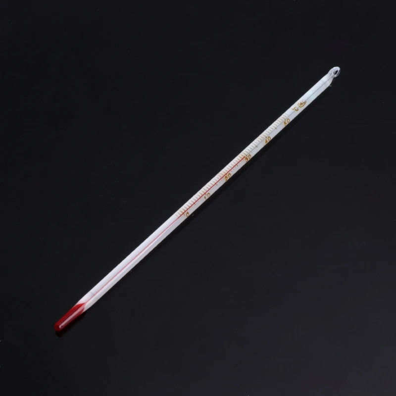 3 Pcs 0-100% Hydrometer Alcoholmeter Tester Set Alcohol Meter + Thermometer