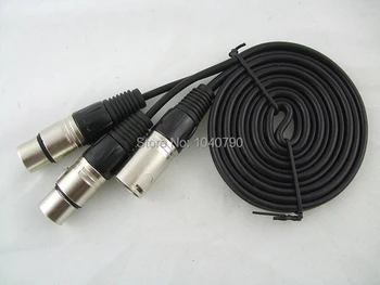 

Male card nong nong to dual mother card microphone cable Tuning decca dragon line Audio line 5M 16ft