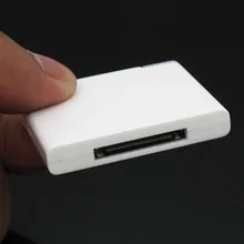 100 шт./партия Bluetooth музыкальный аудио 30 Pin bluetooth-приемник адаптер для iPod для iPhone для подключения док-колонки для воспроизведения музыки