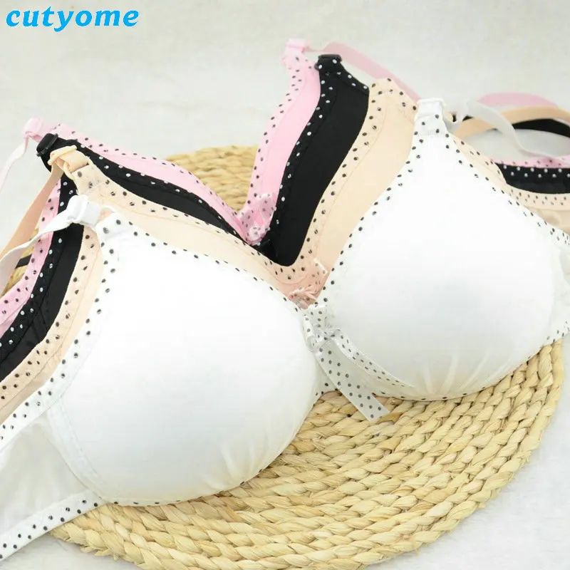 2017 3pcs lot Child Sports Kids Thin Cup Young Girl Bra Cotton Intimates Girls Lingerie Underwear Teenage Bra For Children