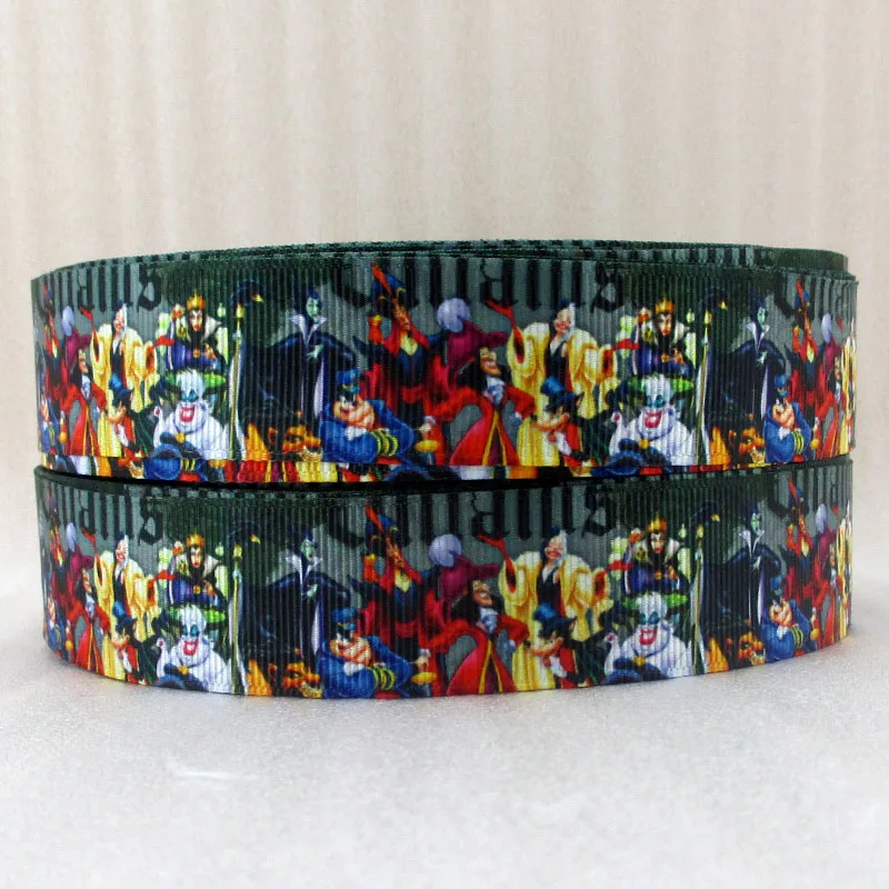 

(5yds per roll) 10Y14665 1'' flowers series high quality printed polyester ribbon, DIY handmade materials, wedding gift wrap