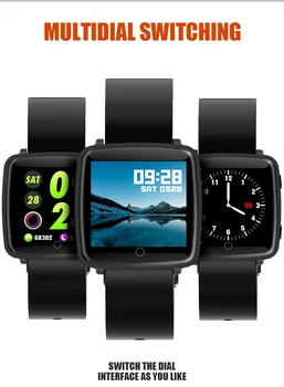 

BL89 smartwatches with blood pressure oxygen pedometer heart rate monitor waterproof smart wristband for Android iOS smartwatchs