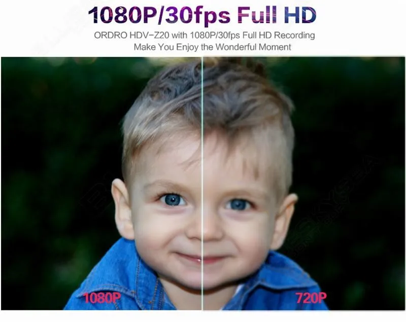 Super 24mp FHD 1080p Professional Digital Video Camera With 3.0"Touch Display