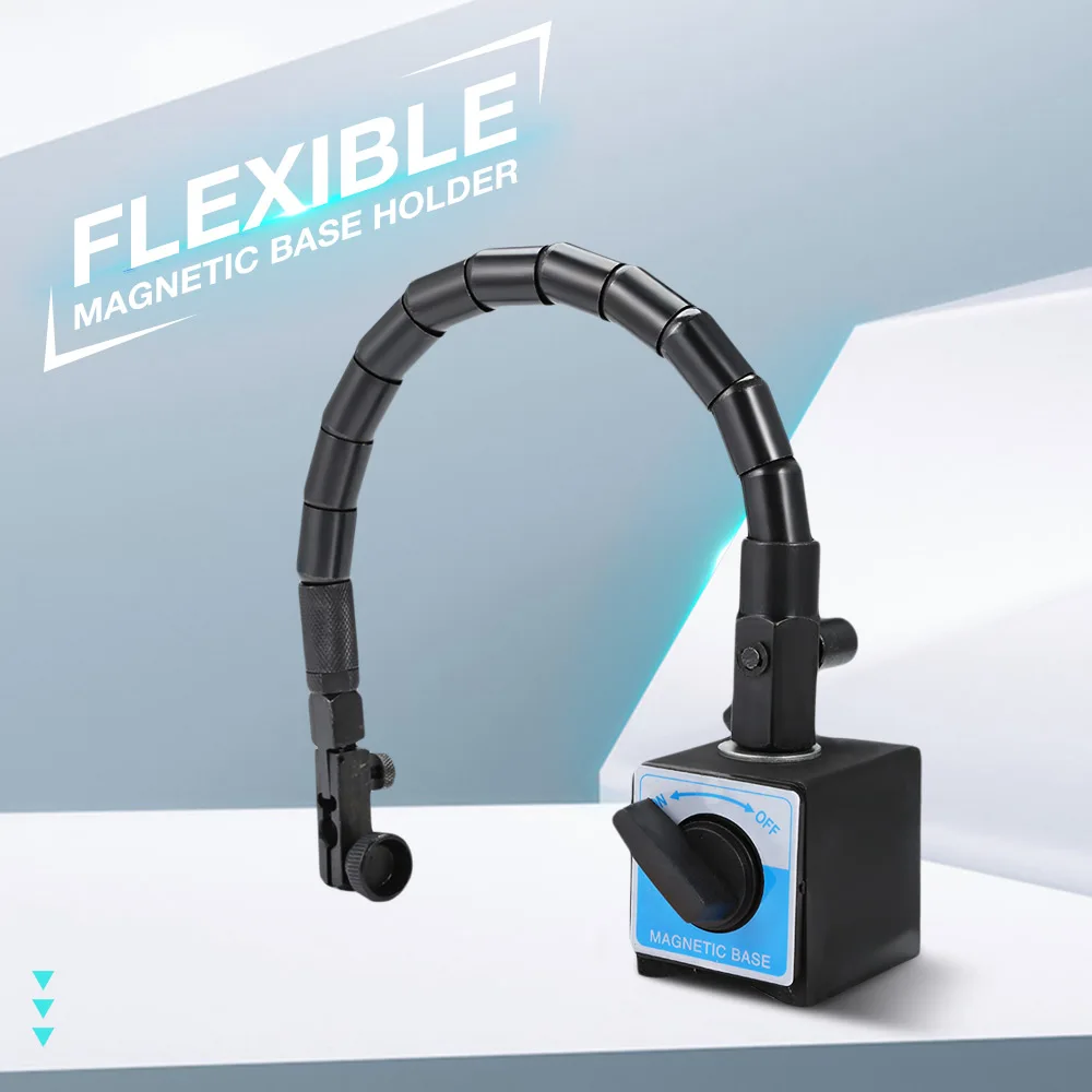 

Universal Mini Flexible Dial Test Indicator Magnetic Base Holder Stand Magnetic Correction Gauge Stand Indicator Tool