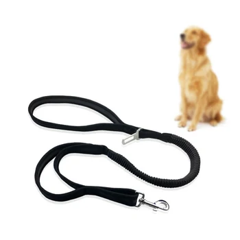 

Pets Dog Leash Seat Belt Elastic Reflective Safety Rope Dog Car Leash Rope Belt Satey Pets Dog Leash