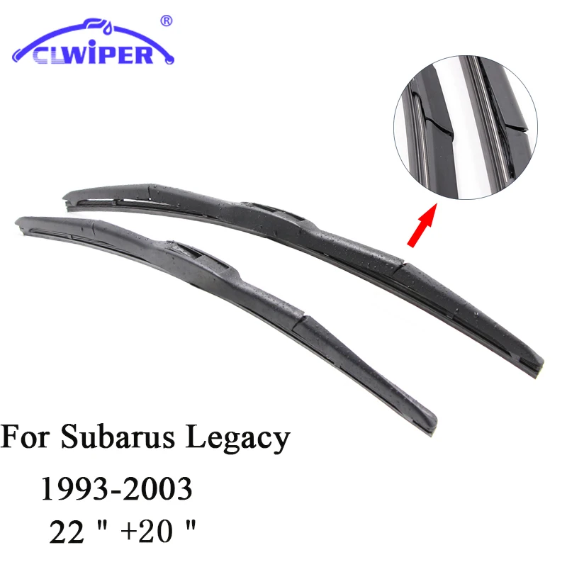 CLWIPER Wiper Blades For SUBARUS LEGACY(1999 2003) 2000 2001 2002 2003