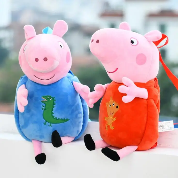 peppa pig plush backpack