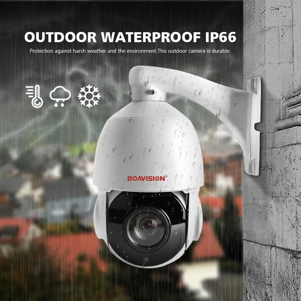 HD 1080 P PTZ купольная ip камера 4MP 5MP 30X зум водонепроницаемая IP66 скоростная