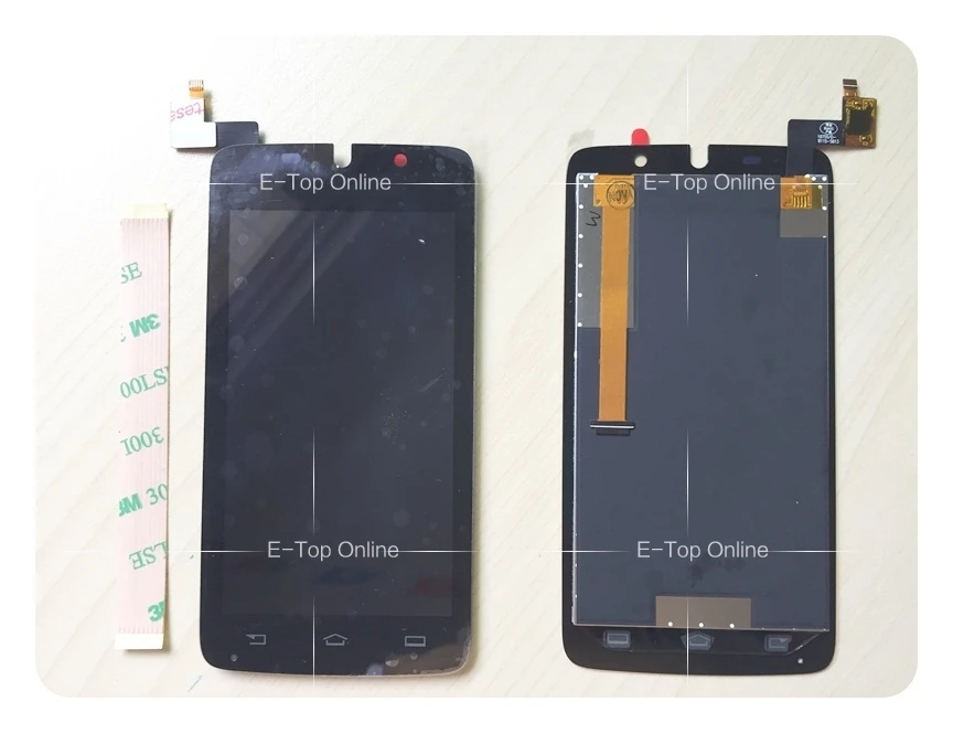 

100% Tested Black LCD Screen For Philips Xenium W8500 LCD Display with Digitizer Touch Screen Sensor Full Assembly Replacement