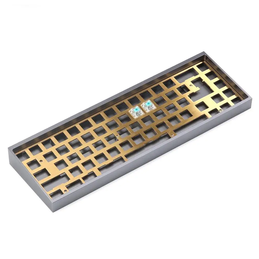 Goedkoop 65% Messing Plaat compatiable voor KBD65 DZ68 PCB Tofu65 TADA68 toetsenbord