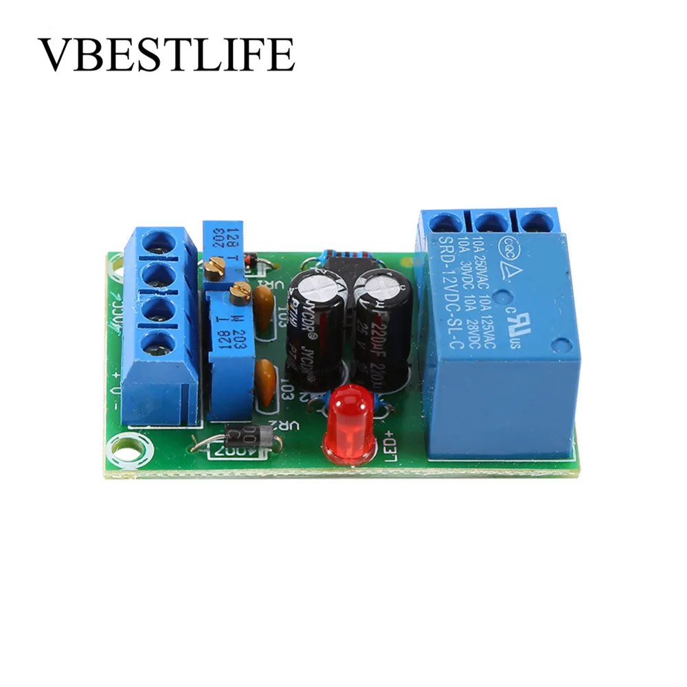 

12V Battery Automatic Charging Controller Module Protection Board Relay Board Module Anti-Transposition Smart Charger Hot Sale