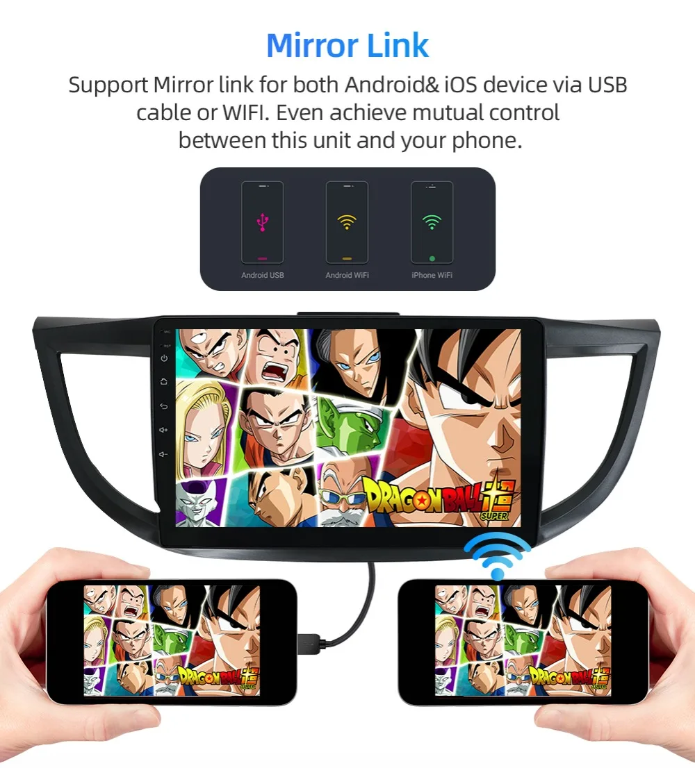 Best Bosion newest PX6 4G+64G For Honda CRV CR-V 2012 Car Radio Multimedia Video Player Navigation GPS Android 9.0 2din 2 din car dvd 19