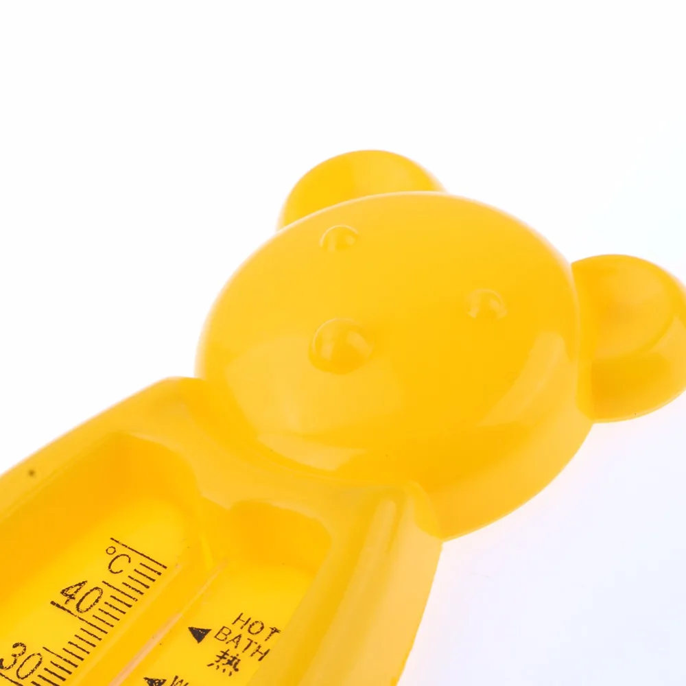Милый медвежонок воды термометр мультфильм плавающий Детский термометр для ванны игрушка детская Ванна Детские аксессуары уход за ребенком вещи