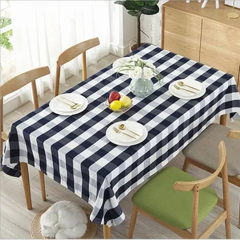 

Fabric Cotton Linen Tablecloth Living Room Household Table Clothes Cover Cloth Tablecloths Rectangular Tablecloth Table-cloth