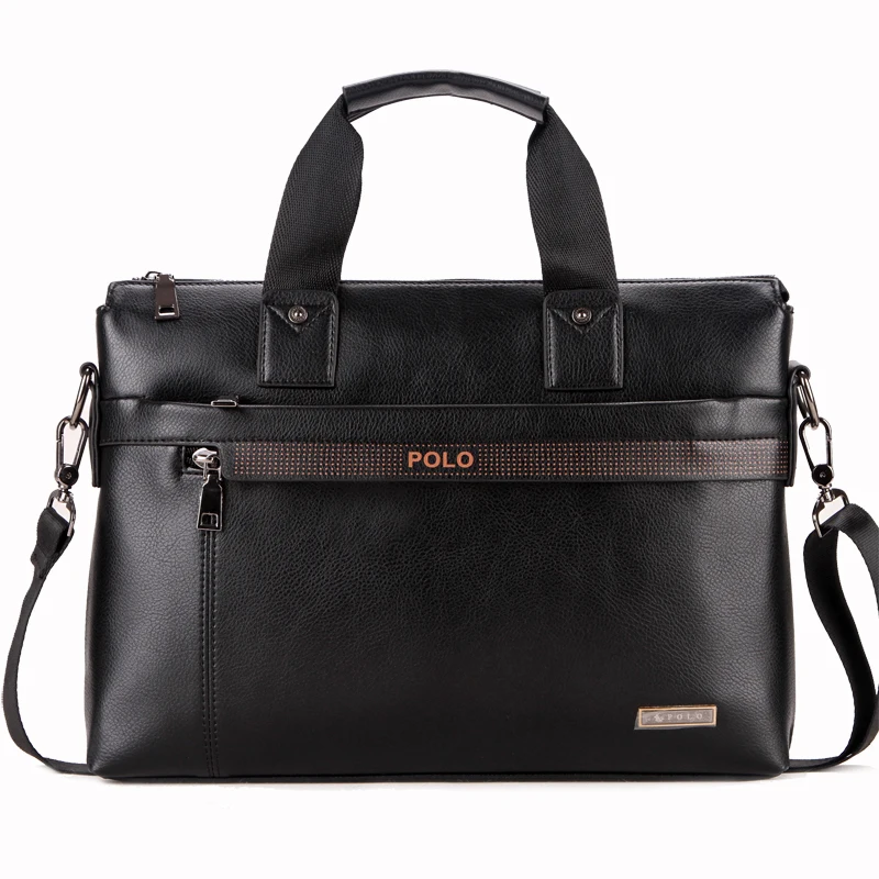 El envío Libre 2015 Nueva Moda de la pu Bolsos de Cuero para Hombres famosa marca