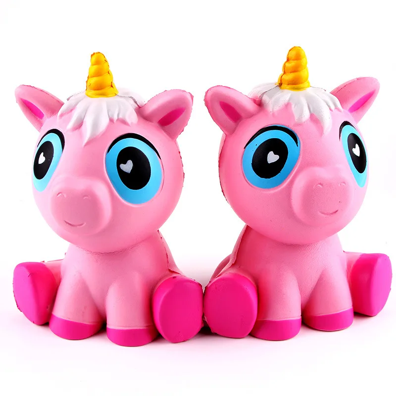 pink unicorn squishy
